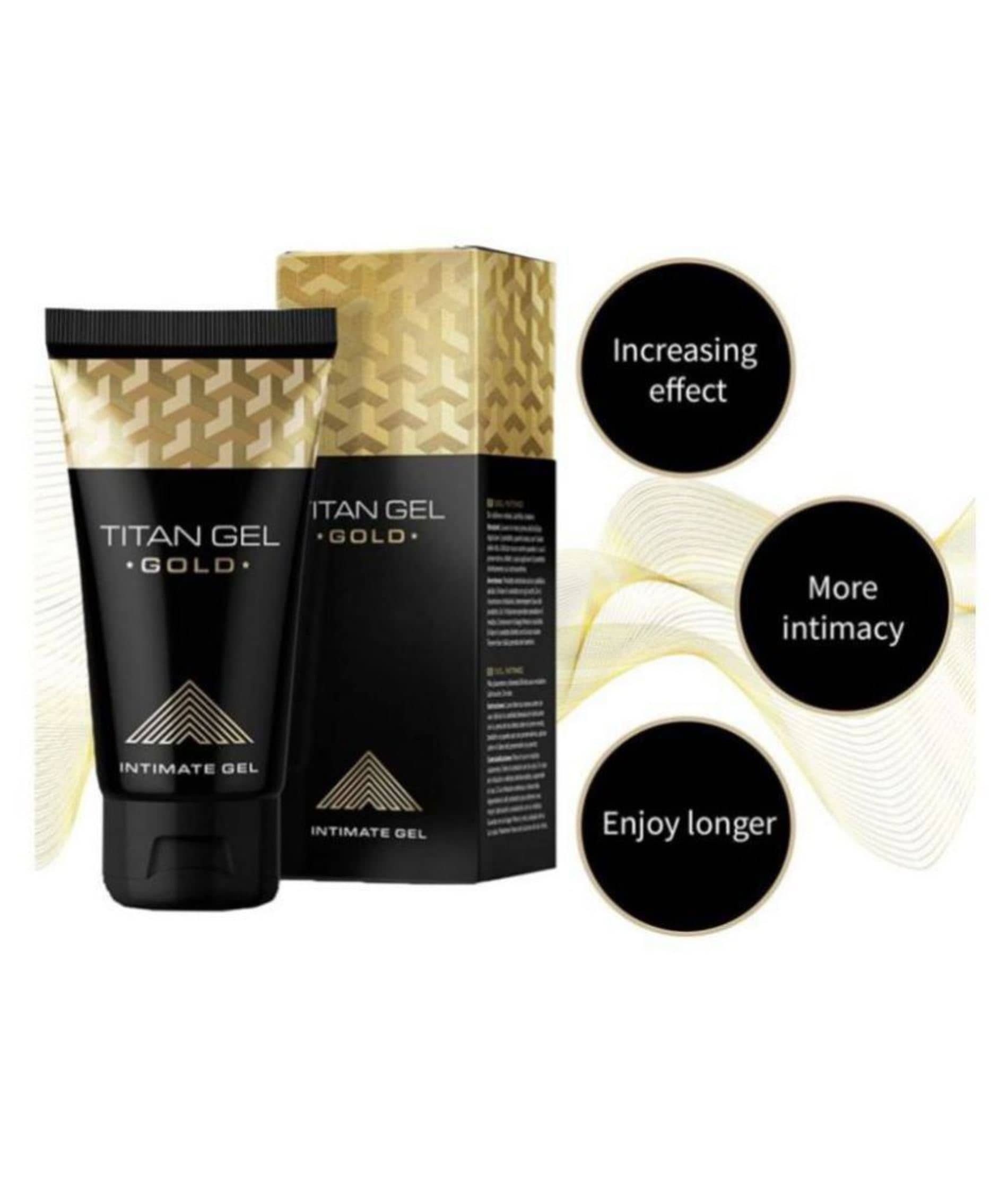 Xsentuals Titan Gel Gold For Enlargement and Performance BY-KAMVEDA