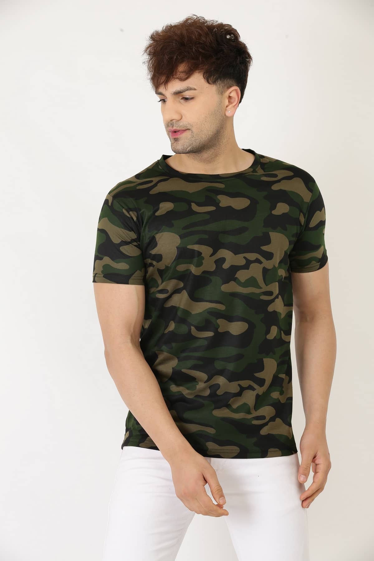 Leotude Pack of 1 Cotton Regular Fit Men's T-Shirt ( Multicolor )