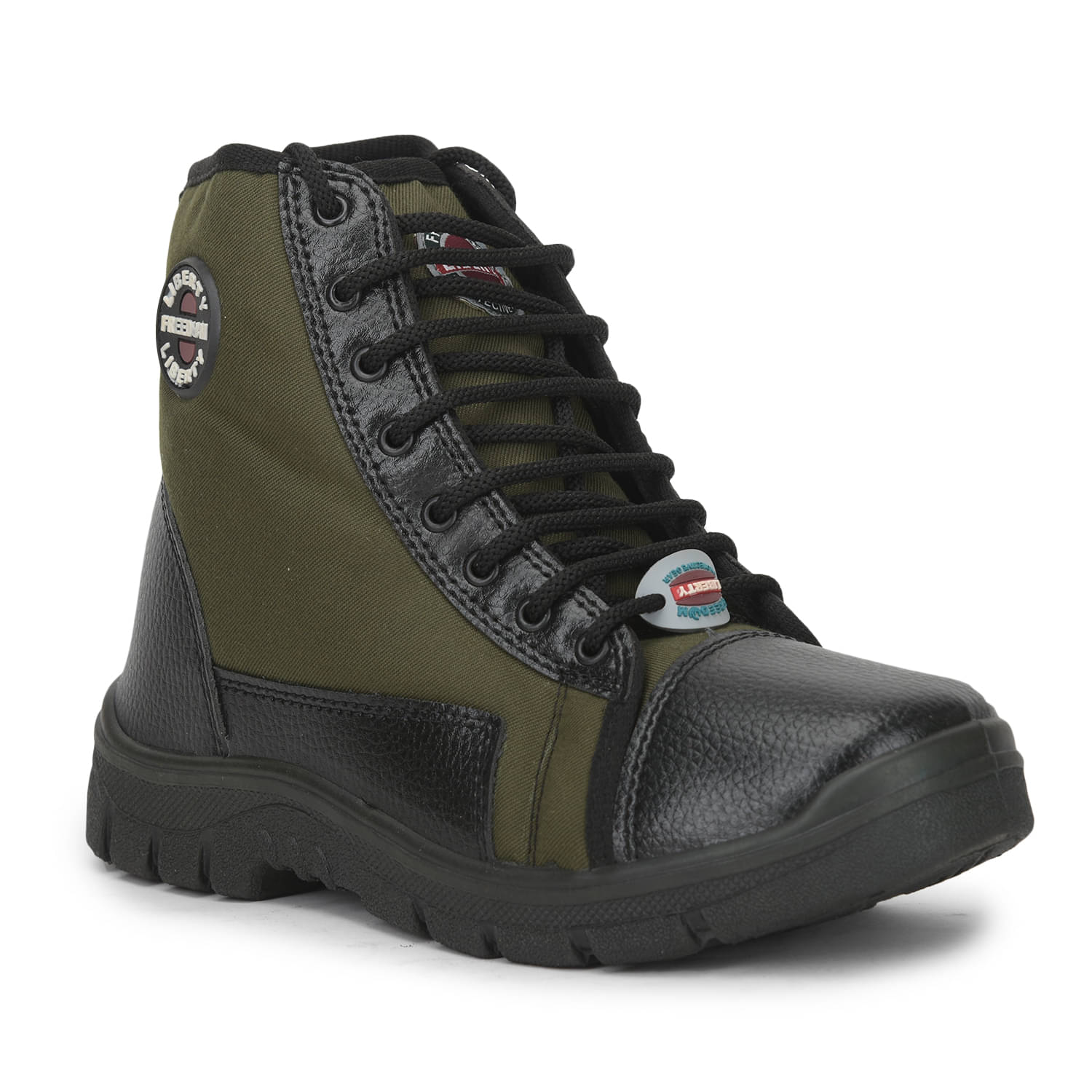     			Liberty FOREST-22 - Green Men's Trekking Shoes