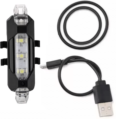 Protos India.Net Cycle Tail Light 4 Mode Bicycle USB Rechargeable Rear Break Light LED (White) LED Rear Break Light (White) Protos India.Net Cycle Tail Light 4 Mode Bicycle USB Rechargeable Rear Break Light LED (White) LED Rear Break Light (White)