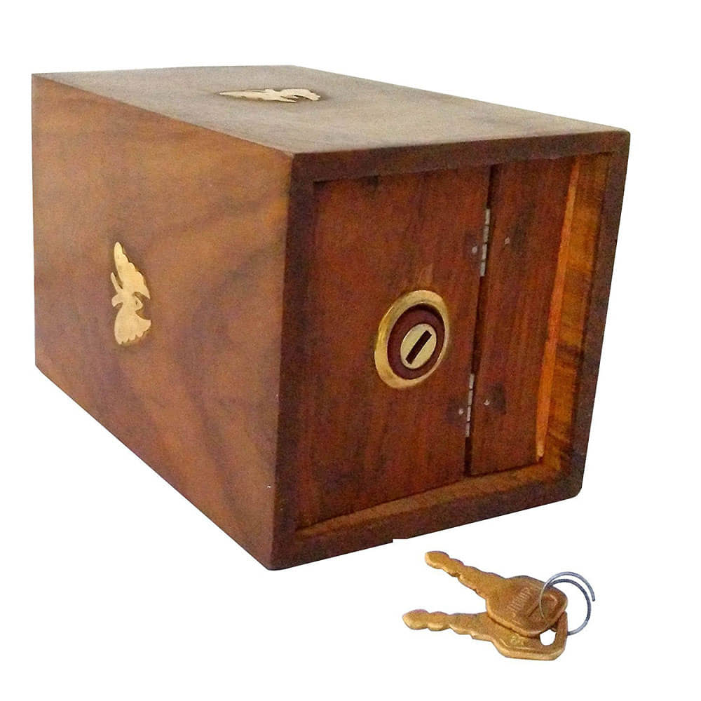 SWH Wood Piggy Bank - Pack of 1
