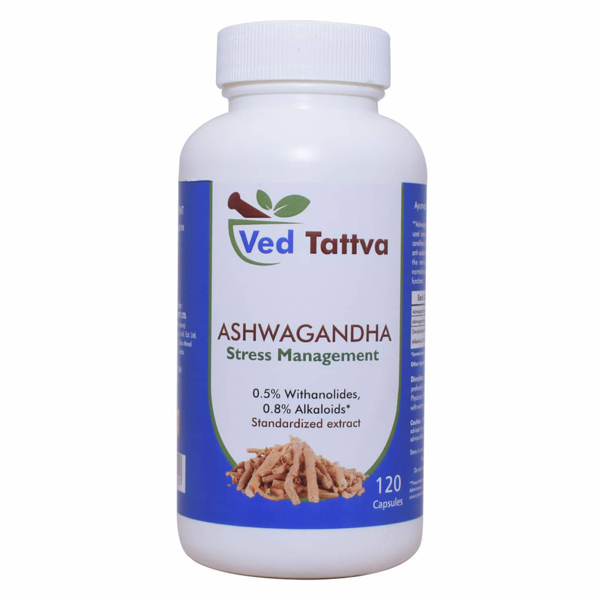 Ved Tattva Ashwagandha Capsule 120 no.s Pack Of 1
