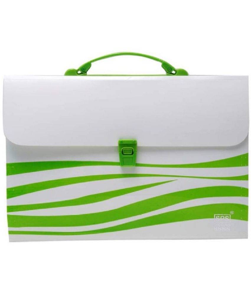 RAVARIYA GRAPHICS Presents Plastic File Folder F/C Expanding Bag with Handle (Multicoloured) RAVARIYA GRAPHICS Presents Plastic File Folder F/C Expanding Bag with Handle (Multicoloured)