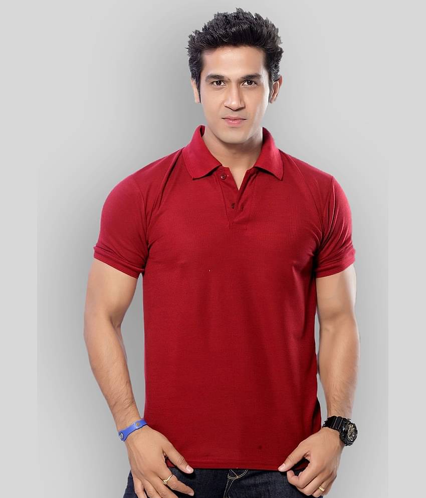 in365 Pack of 1 Cotton Blend Regular Fit Solid Half Sleeves Men's Polo T Shirt ( Turquoise )