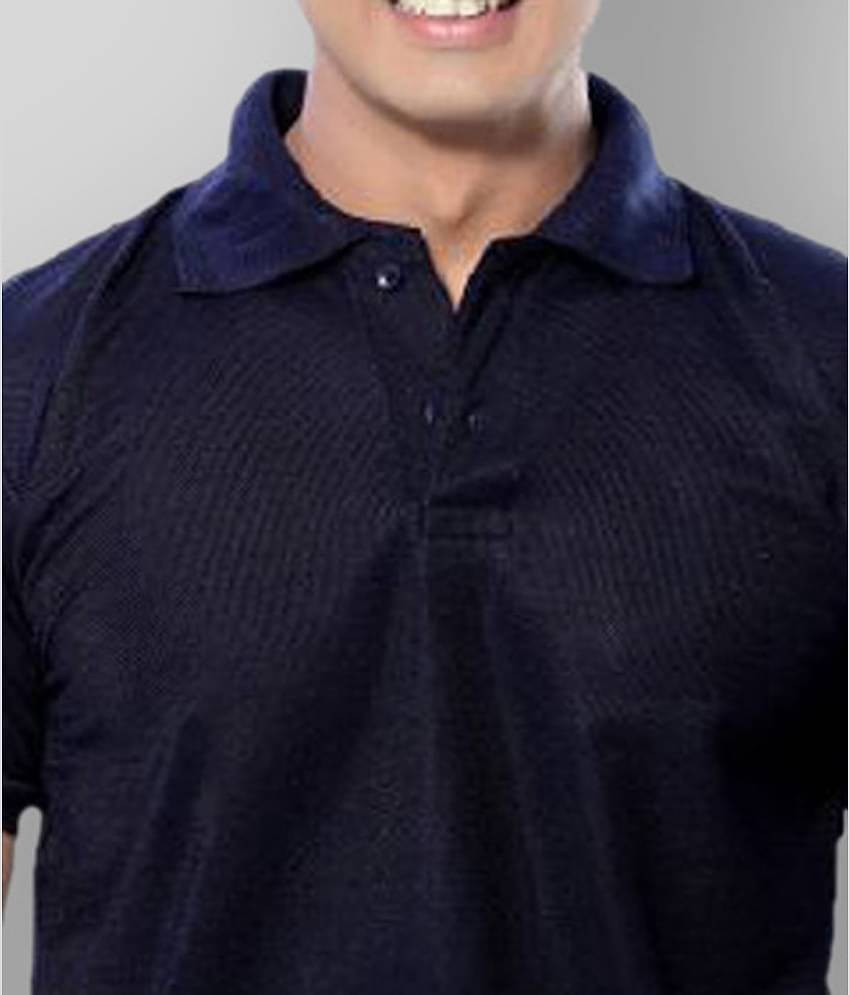 in365 Pack of 2 Cotton Blend Regular Fit Solid Half Sleeves Men's Polo T Shirt ( Maroon )