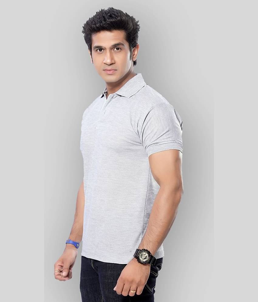 in365 Pack of 1 Cotton Blend Regular Fit Solid Half Sleeves Men's Polo T Shirt ( Turquoise )