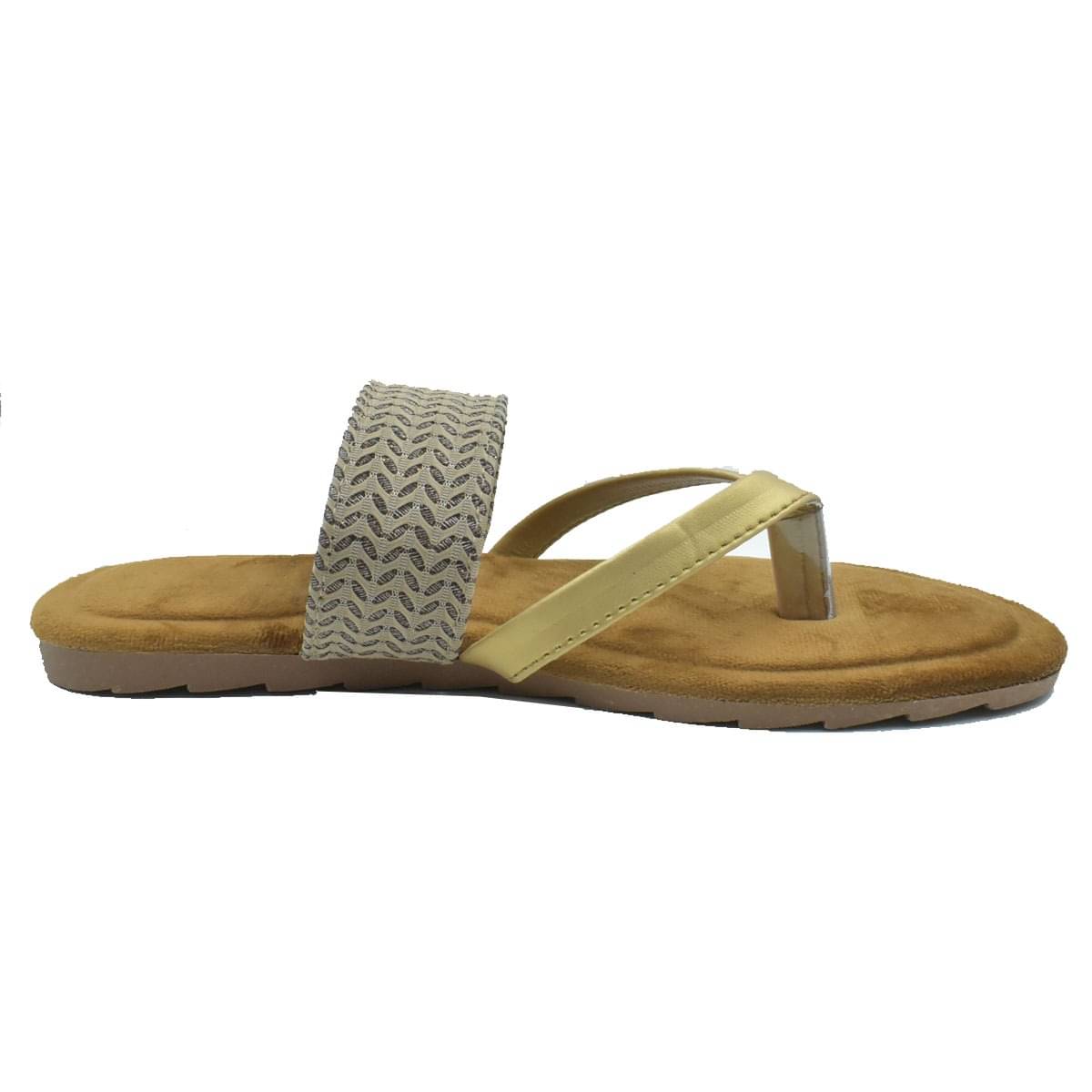     			Anjaneya Creations Brown Flats