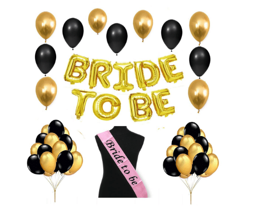     			Blooms Mall "BRIDE TO BE "Combo