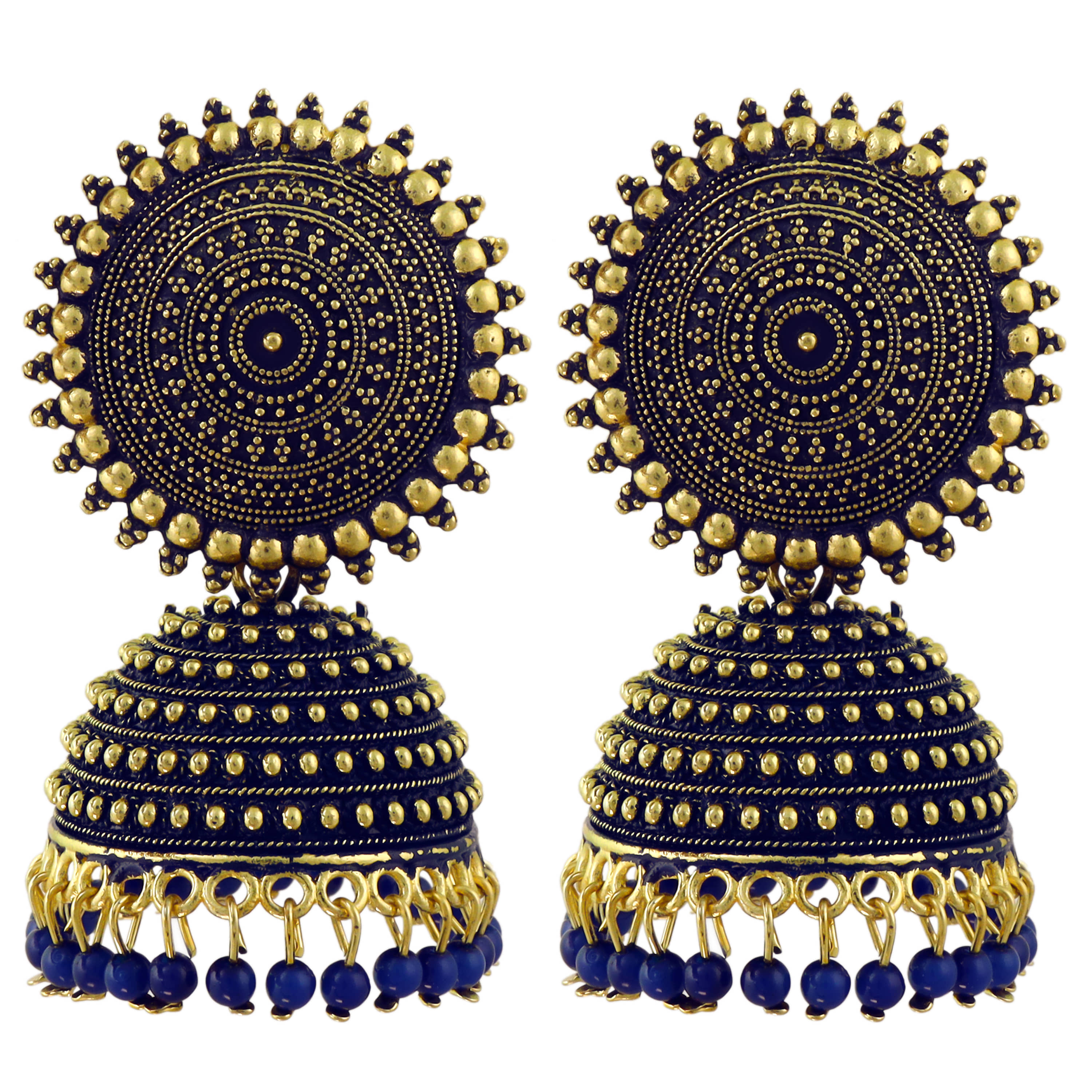 FASHION FRILL - Blue Drop ( Pack of 1 ) - Earrings | Buy online on ZillyBuy