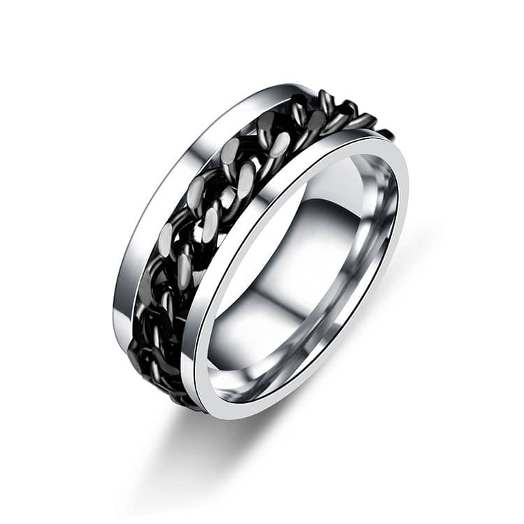 FASHION FRILL - Silver Rings ( Pack of 1 )