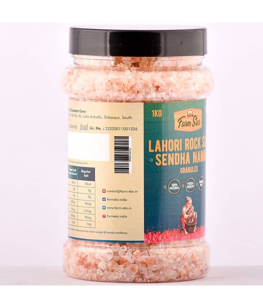 Farm Star Lahori Rock Salt 1000 gm