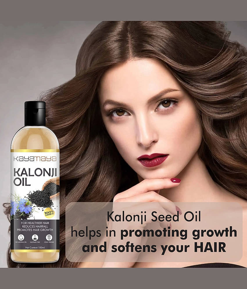 Kayamaya Cold Pressed Kalonji Black Seed Oil 100 mL