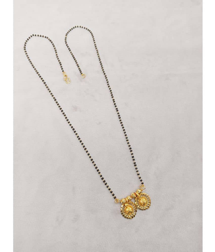 SHANKH-KRIVA - Black Mangalsutra ( Pack of 1 )