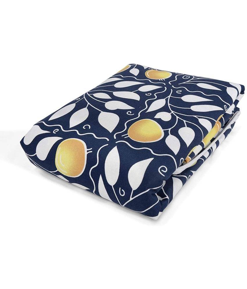     			DIVINE CASA Single Cotton Blue Abstract Dohar