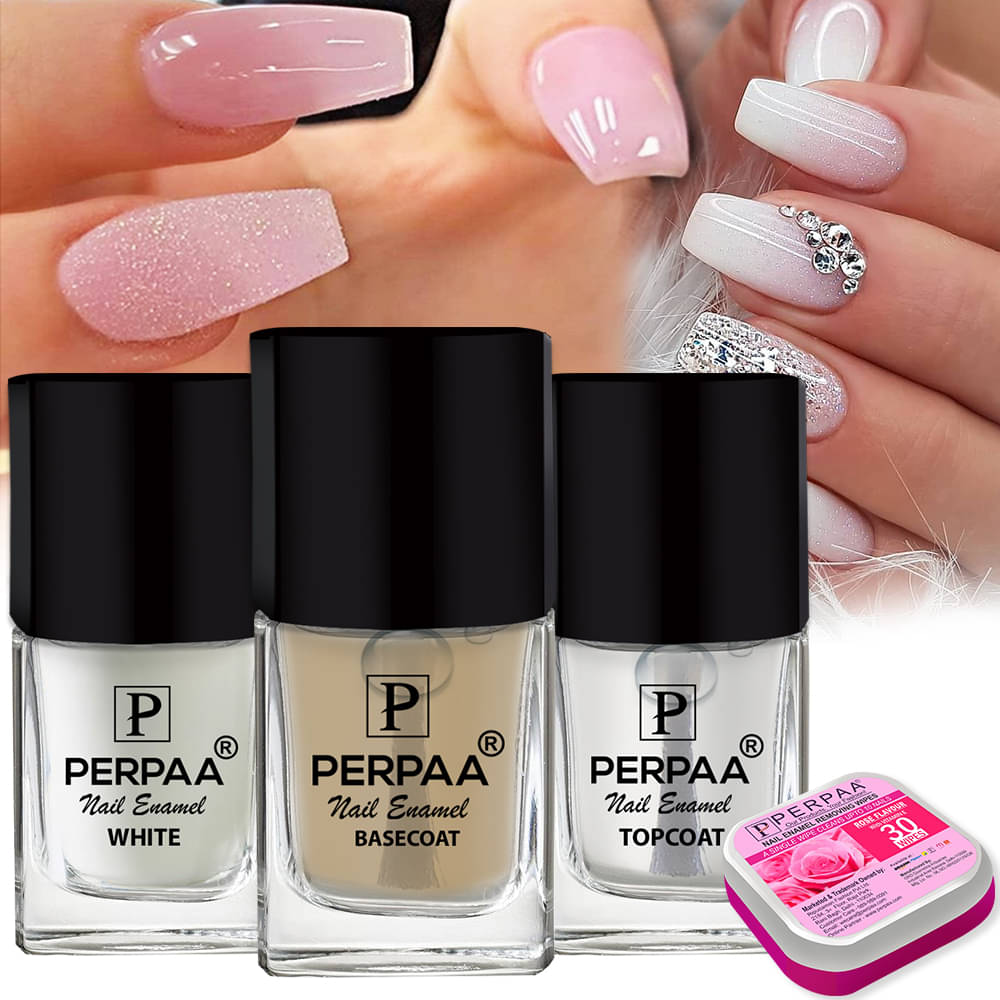     			Perpaa Perpaa Nail Polish Cream Glossy Pack of 3 200 mL