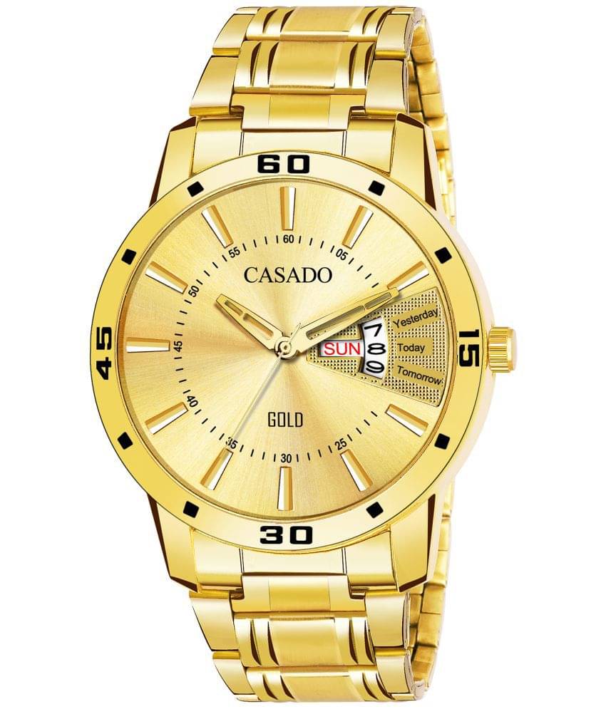     			CASADO - Gold Stainless Steel Analog Men's Watch