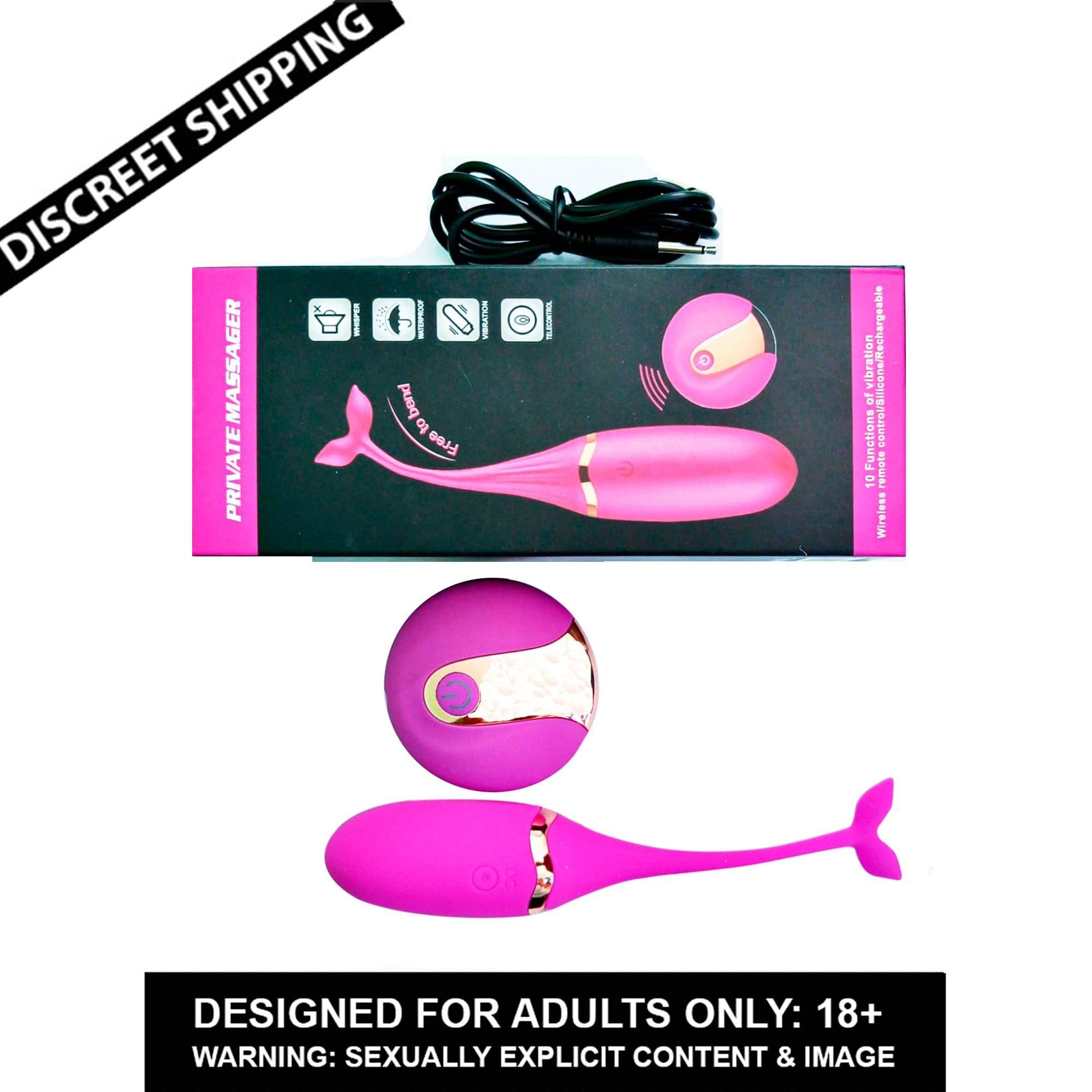 Fish Shaped Vibrating Egg With Wireless Remote Control And USB Charging Sex Toy For Women Fish Shaped Vibrating Egg With Wireless Remote Control And USB Charging Sex Toy For Women