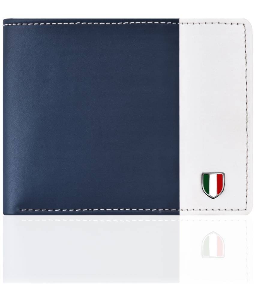     			GIOVANNY - Faux Leather Blue Men's Regular Wallet ( Pack of 1 )