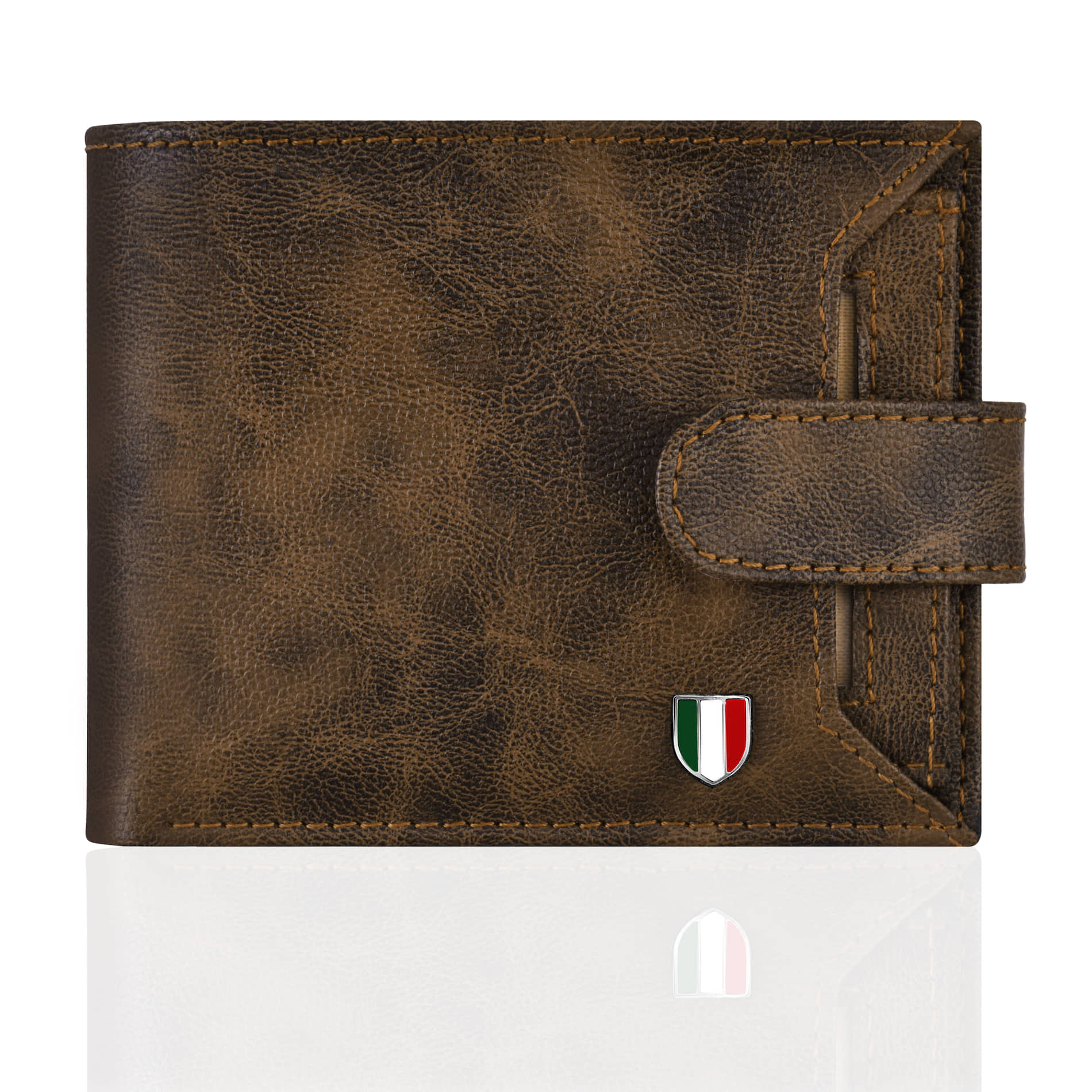GIOVANNY - Faux Leather Brown Men's Regular Wallet ( Pack of 1 ) - Handbags | Buy online on ZillyBuy