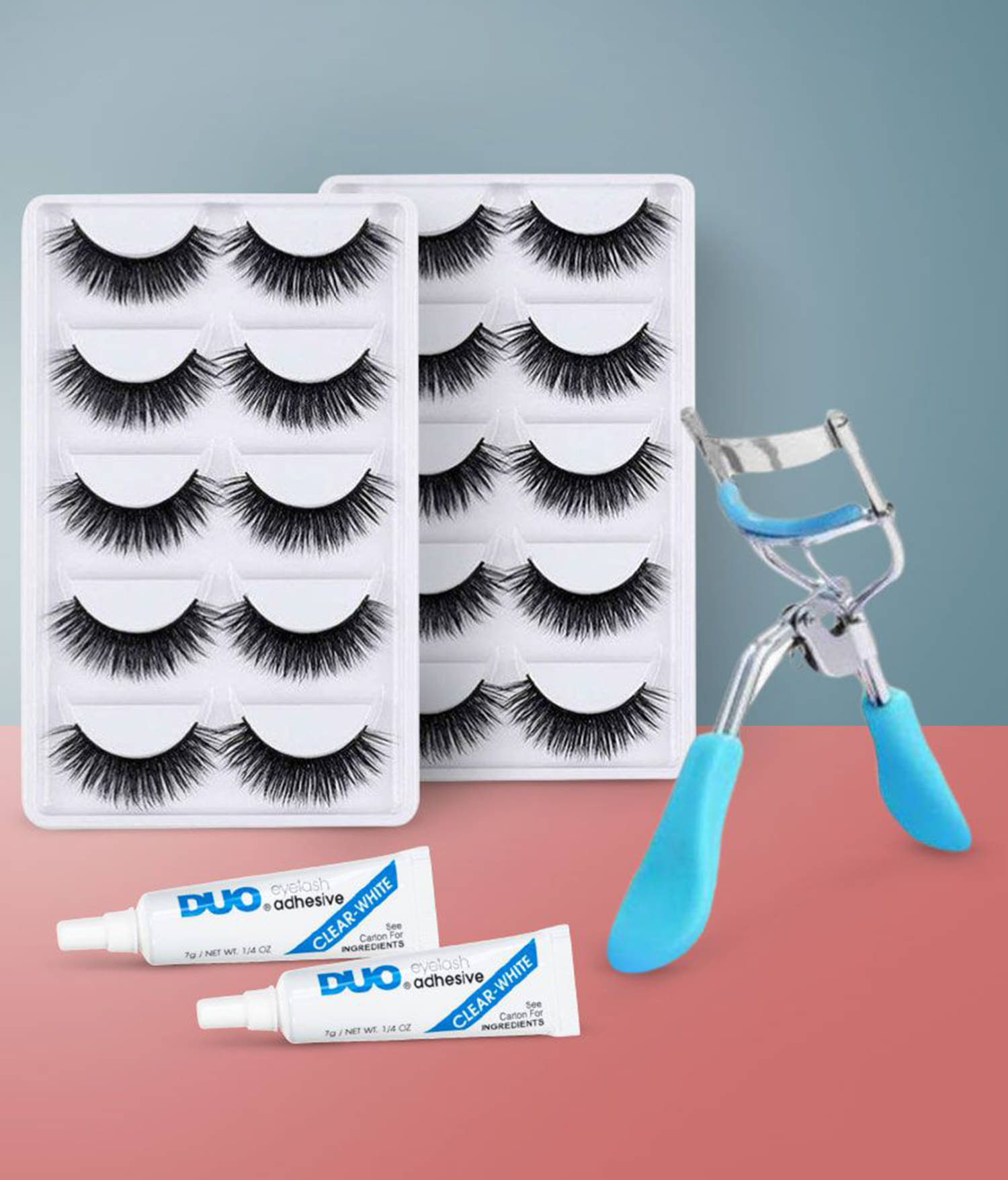 Lenon Combo of 13 in Which 10 False Eyelash, 2 Eye Glue & Eyelash Curler 1 Lenon Combo of 13 in Which 10 False Eyelash, 2 Eye Glue & Eyelash Curler 1