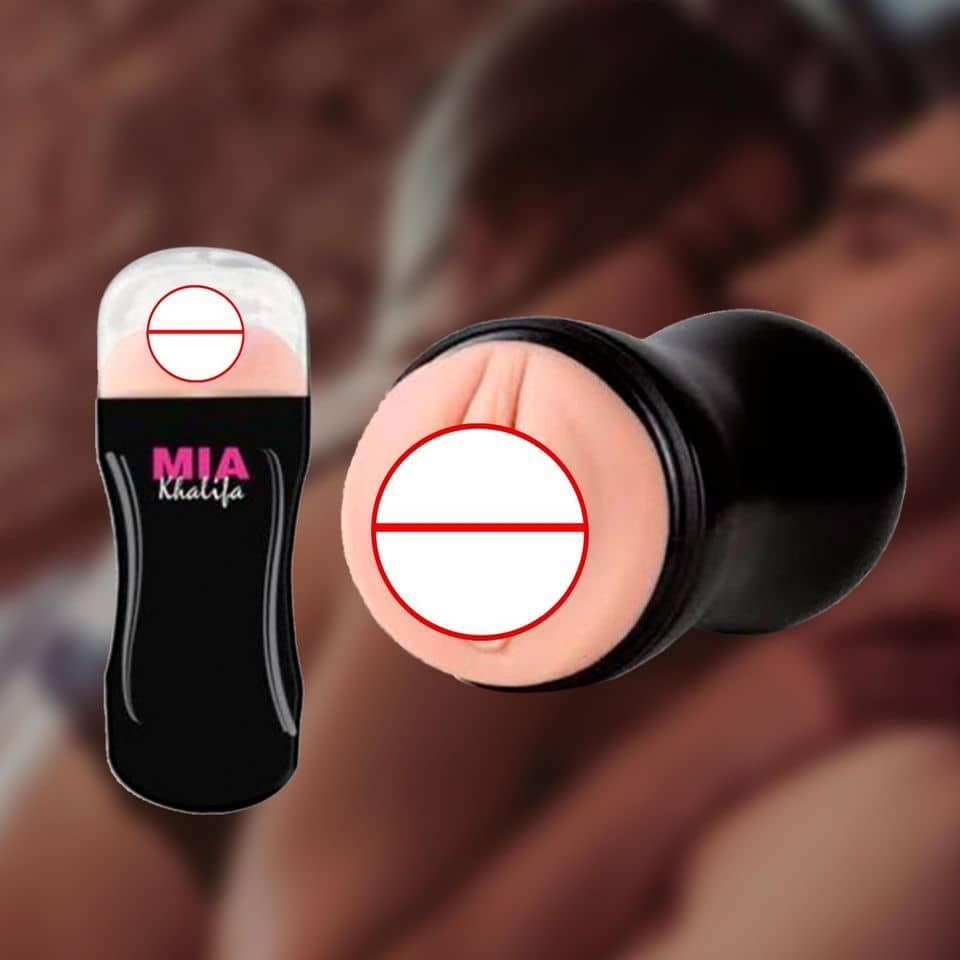Mia Khalifa Hand-held Pocket Pussy Masturbator\n silicon sexy doll toy full  body sexy toy low price silicon pussy for men masturbating toy for men sex  toys for men 