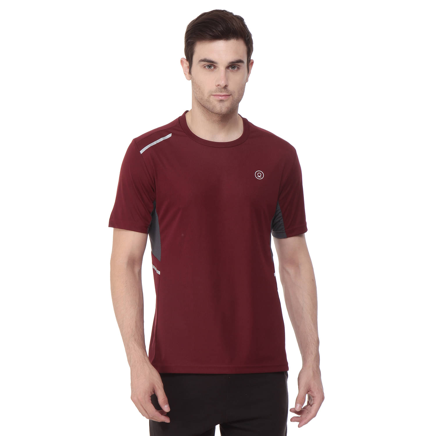     			Chkokko - Polyester Regular Fit Red Men's Sports T-Shirt ( Pack of 1 )