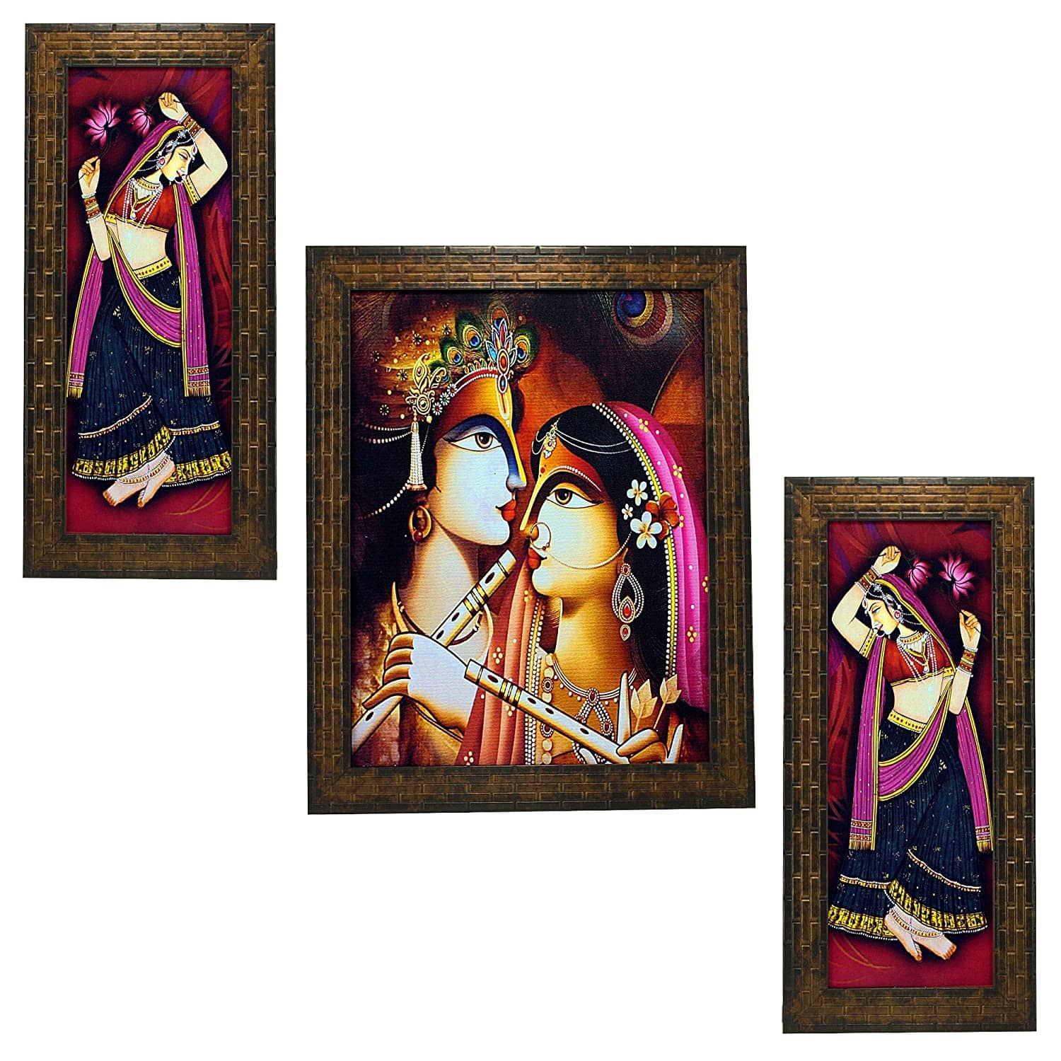 Indianara Wood Painting With Frame