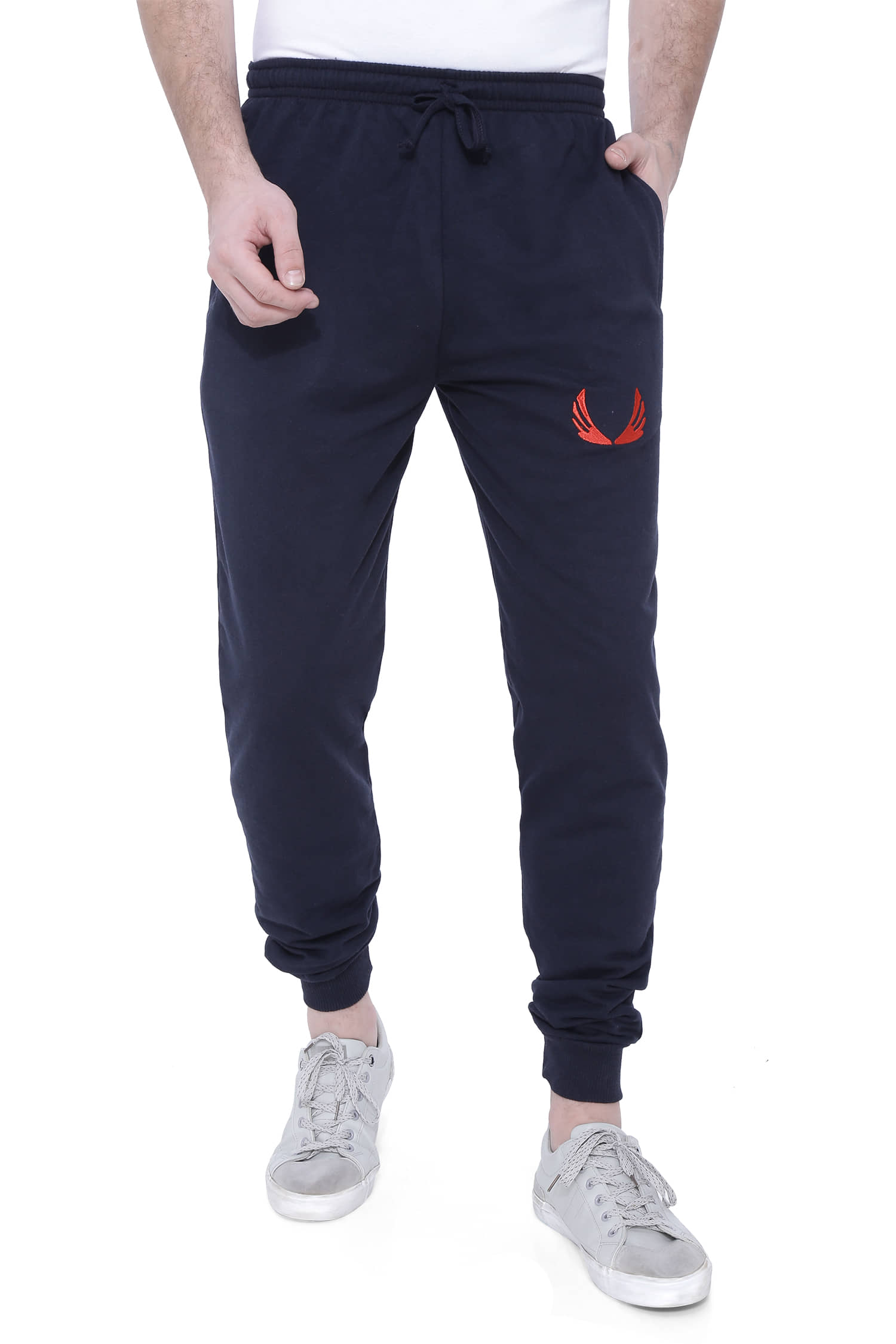 Neo Garments - Blue Cotton Blend Men's Joggers ( Pack of 1 ) - Track Pants | Buy online on ZillyBuy