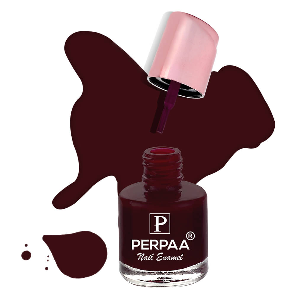     			Perpaa Perpaa Nail Polish Bridal Maroon Maroon Glossy 100 mL
