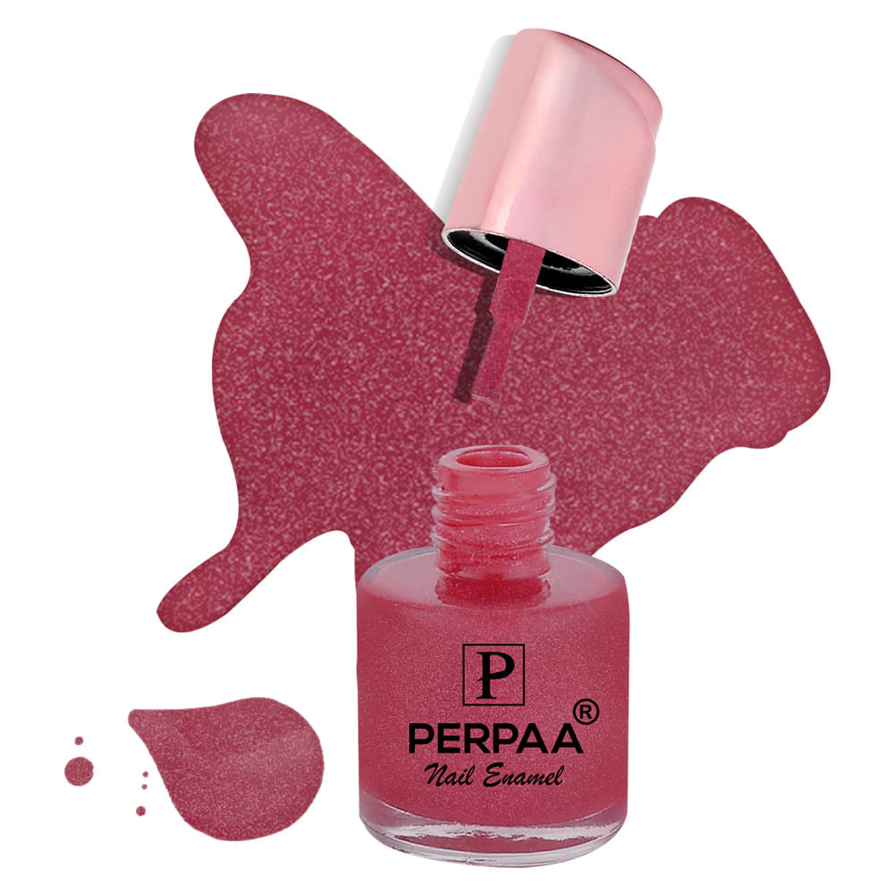    			Perpaa Perpaa Nail Polish Glitter Pink Fuchsia Glossy 100 mL