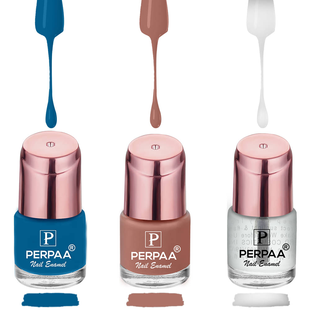     			Perpaa Perpaa Nail Polish Grape Glossy Pack of 3 200 mL