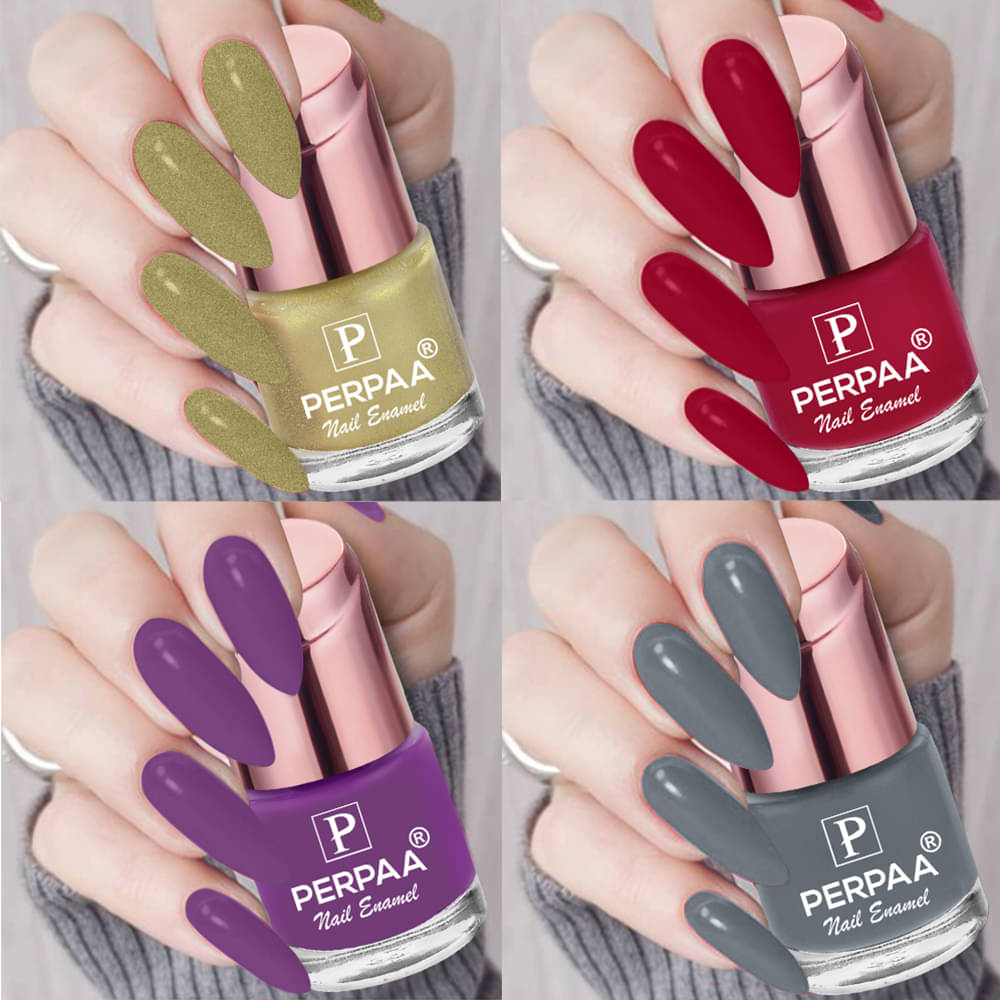     			Perpaa Perpaa Nail Polish Grey Glossy 300 mL