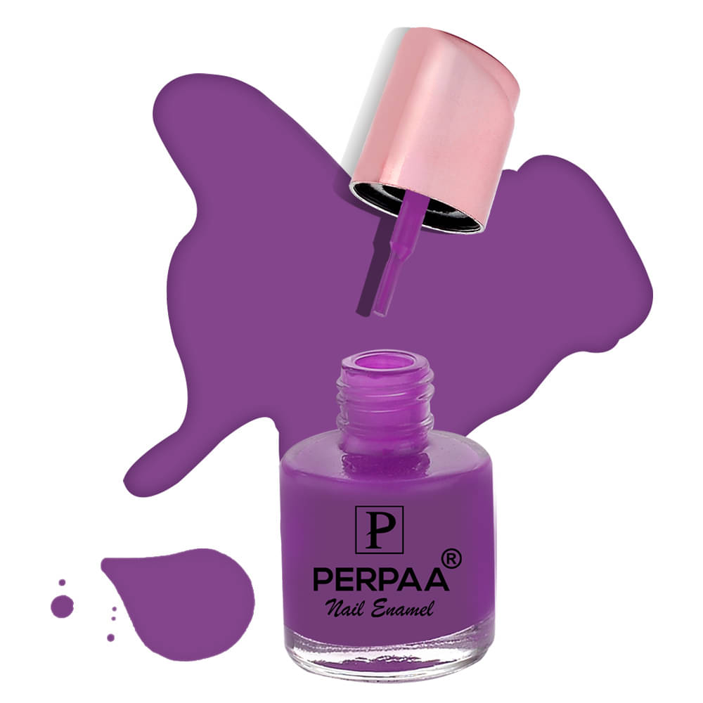     			Perpaa Perpaa Nail Polish Purple Purple Glossy 100 mL