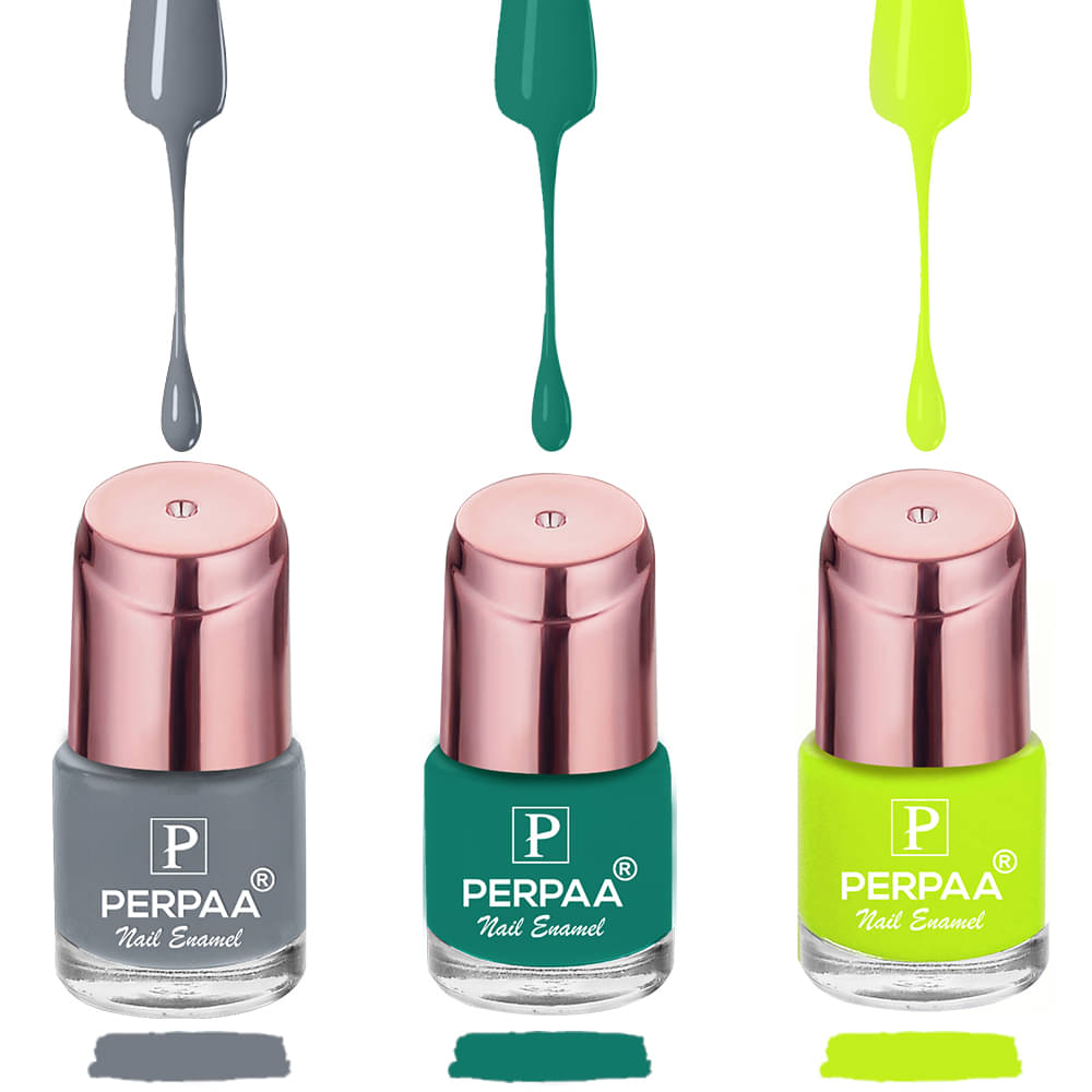     			Perpaa Perpaa Nail Polish Wine Glossy Pack of 3 200 mL