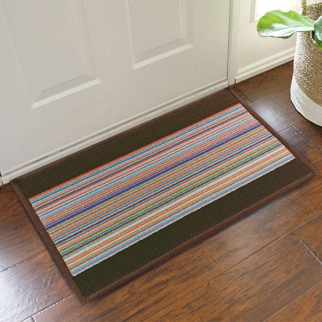 Status Brown Single Door Mat - ( 40 X 60 )