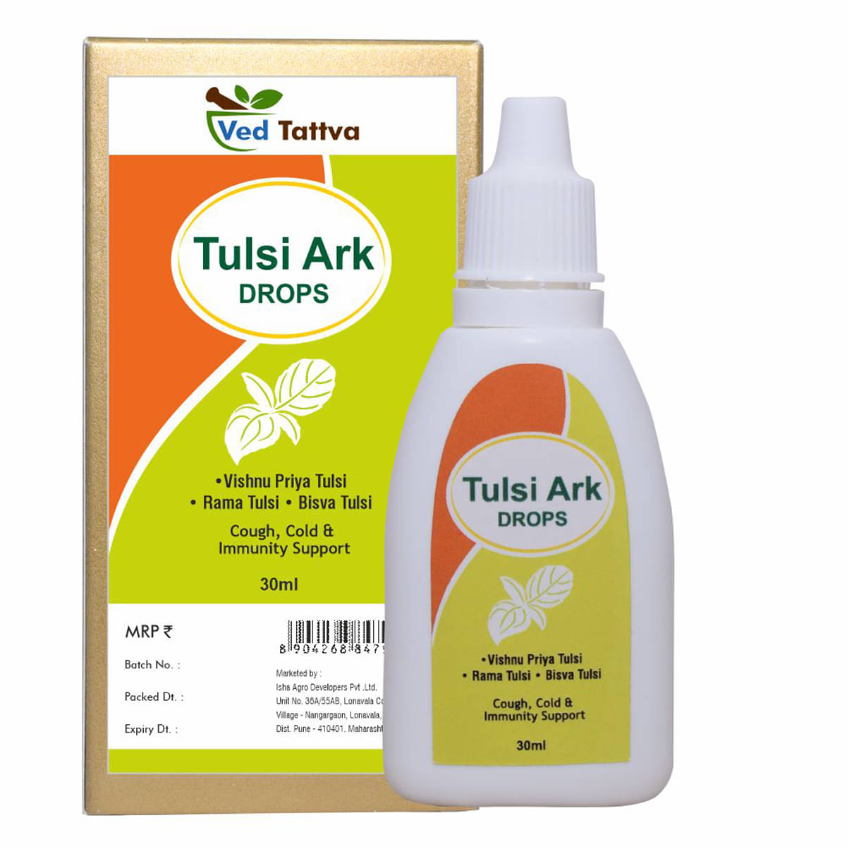     			Ved Tattva Tulsi Ark Liquid 30 Ml Pack of 1