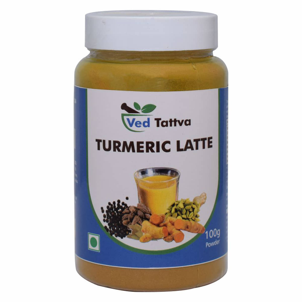 Ved Tattva Turmeric Latte Powder 100 Gm Pack of 1
