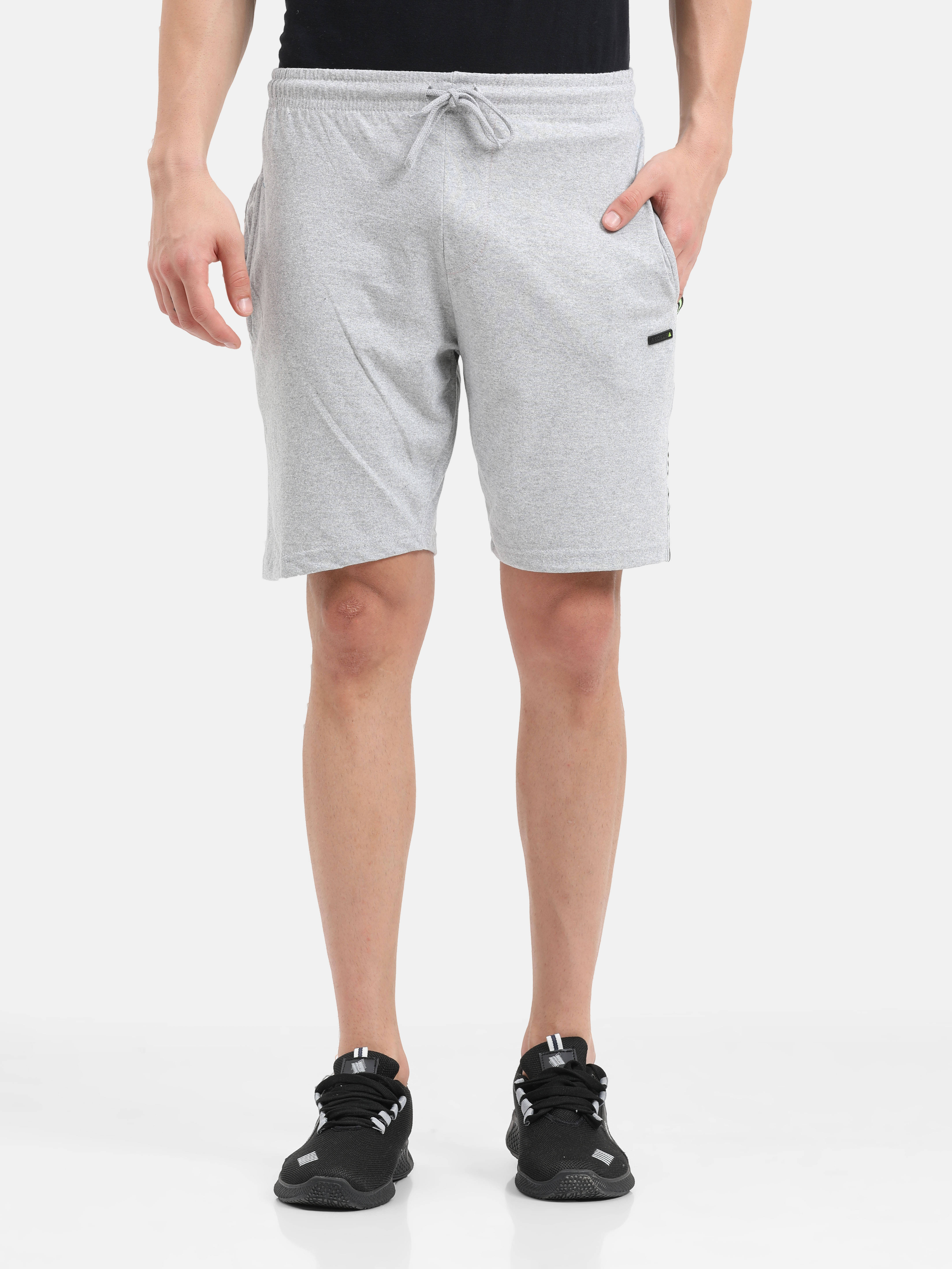     			Ardeur - Cotton Blend Grey Men's Shorts ( Pack of 1 )