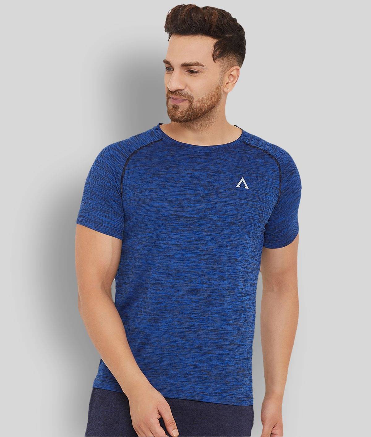     			Austiex - Blue Polyester Regular Fit Men's Sports T-Shirt ( Pack of 1 )