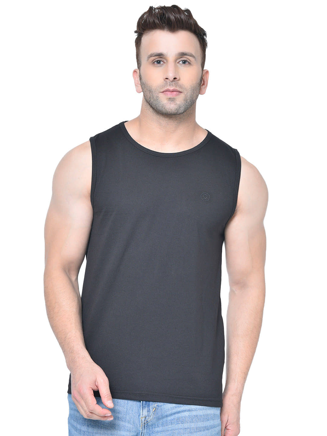 Chkokko Pack of 1 Cotton Gym Vest For Men ( Dark Green ) - Nightwear & Loungewear | Buy online on ZillyBuy