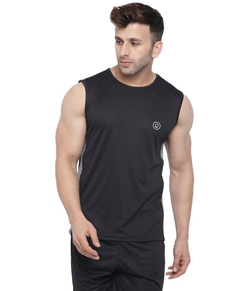 Chkokko Pack of 1 Polyester Tank For Men ( Light Grey ) Chkokko Pack of 1 Polyester Tank For Men ( Light Grey )