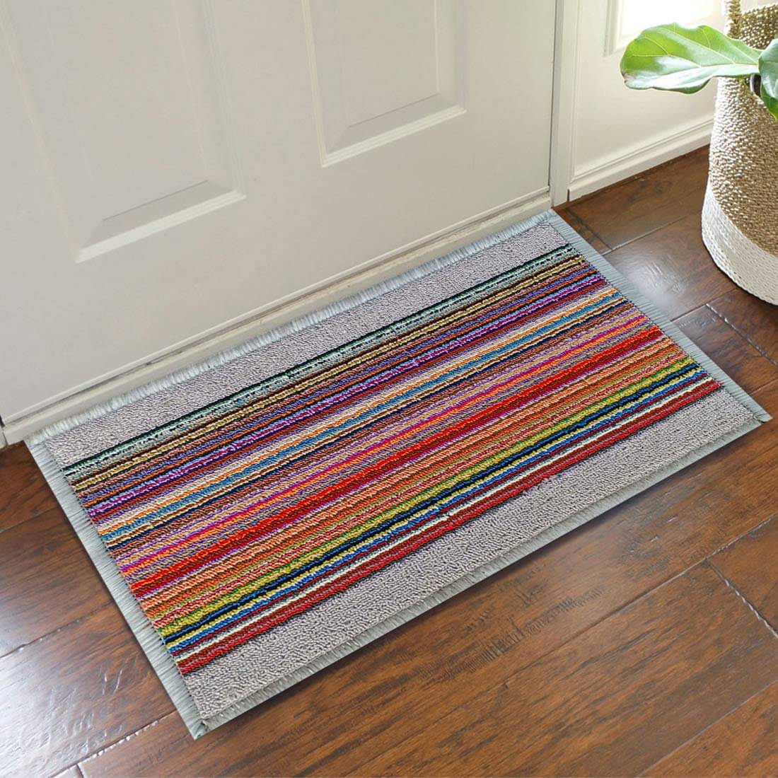     			Status Gray Single Door Mat - ( 40 X 60 )