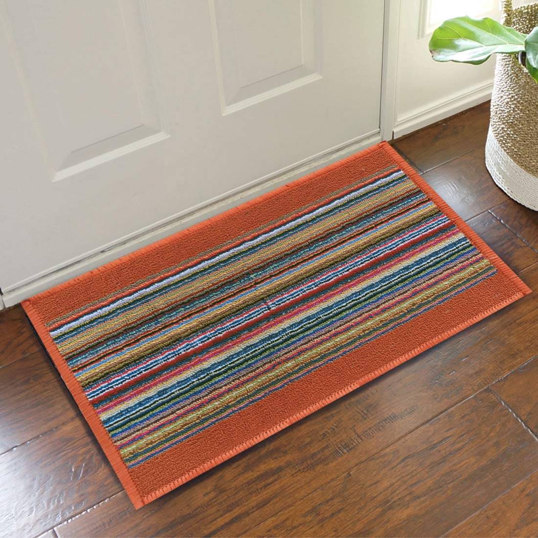     			Status Orange Single Door Mat - ( 40 X 60 )