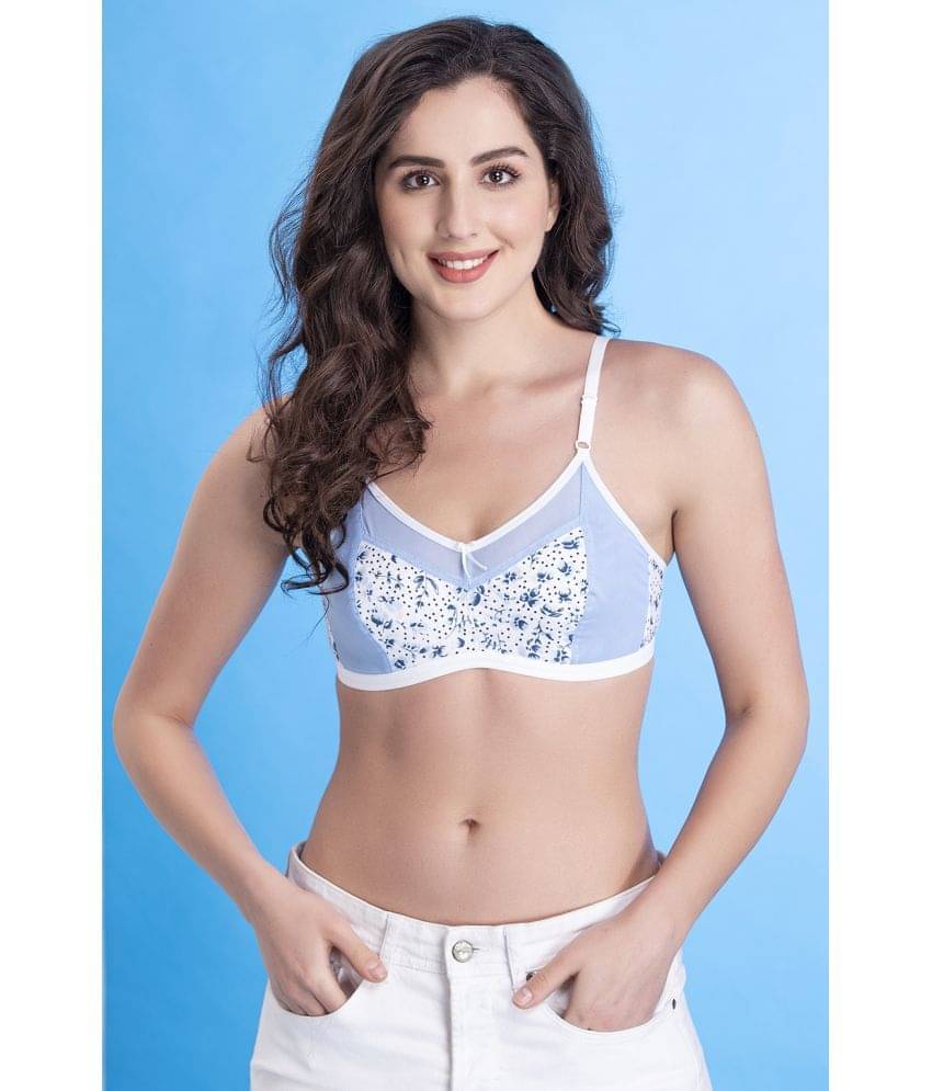 Clovia 100% Cotton Non Padded Women's Everyday Bra ( White ) Clovia 100% Cotton Non Padded Women's Everyday Bra ( White )