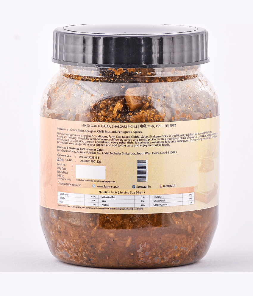 Farm Star (Sour & Sweet) Pickle 500 g