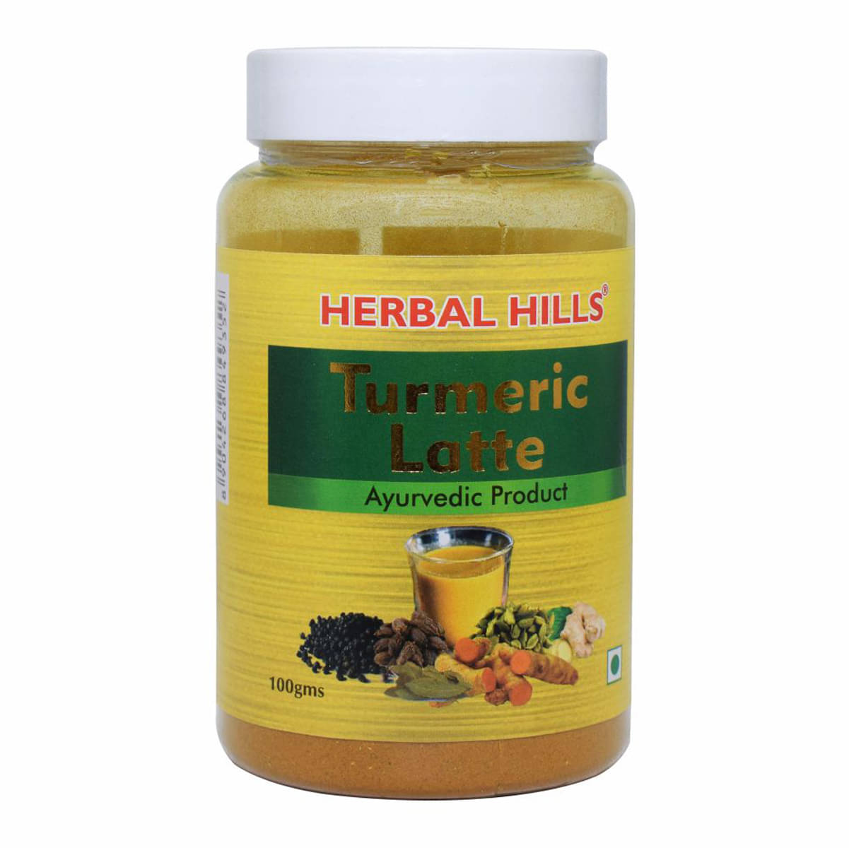 Herbal Hills Turmeric Latte Powder 100 Gm Pack of 1 Herbal Hills Turmeric Latte Powder 100 Gm Pack of 1