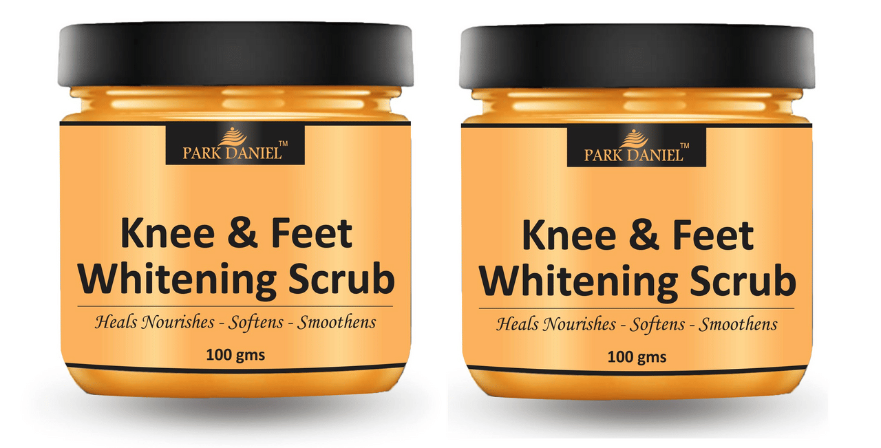Park Daniel Knee and Feet Cleansing Body Scrub For Skin Whitening Scrub & Exfoliators 100 gm Pack of 2 Park Daniel Knee and Feet Cleansing Body Scrub For Skin Whitening Scrub & Exfoliators 100 gm Pack of 2