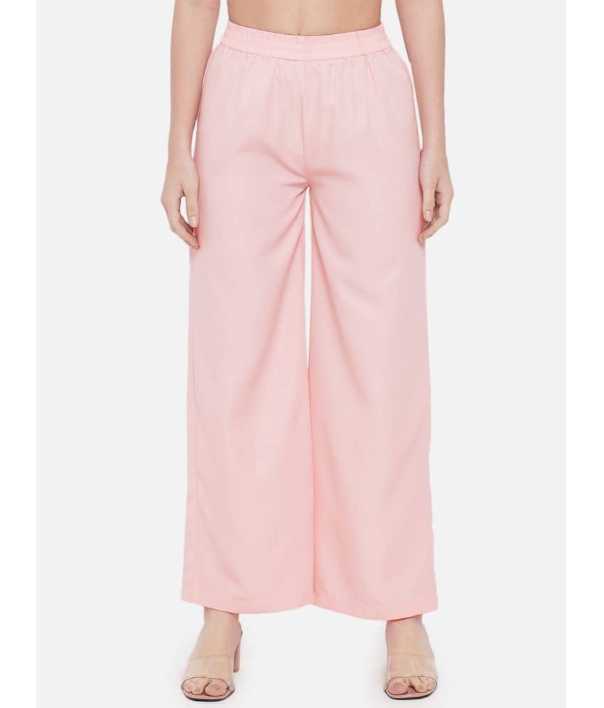 ALL WAYS YOU - Polyester Regular Pink Women's Formal Pants ( Pack of 1 ) - Trousers | Buy online on ZillyBuy