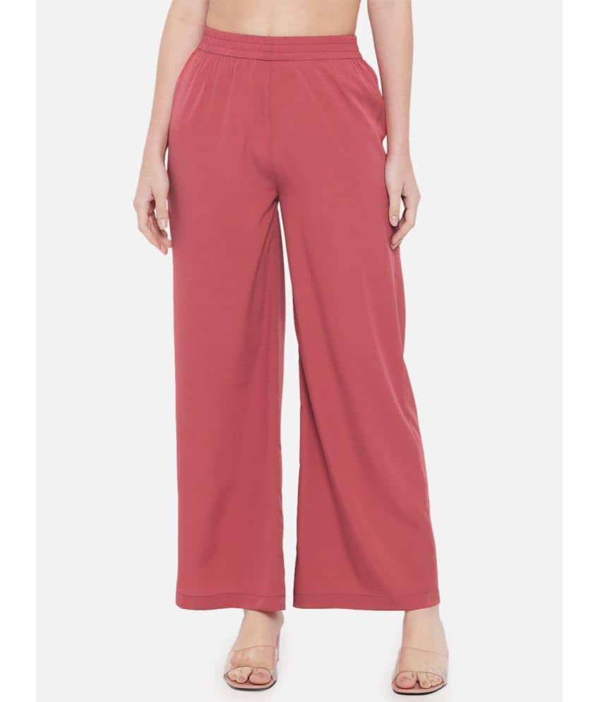ALL WAYS YOU - Polyester Regular Pink Women's Formal Pants ( Pack of 1 ) - Trousers | Buy online on ZillyBuy