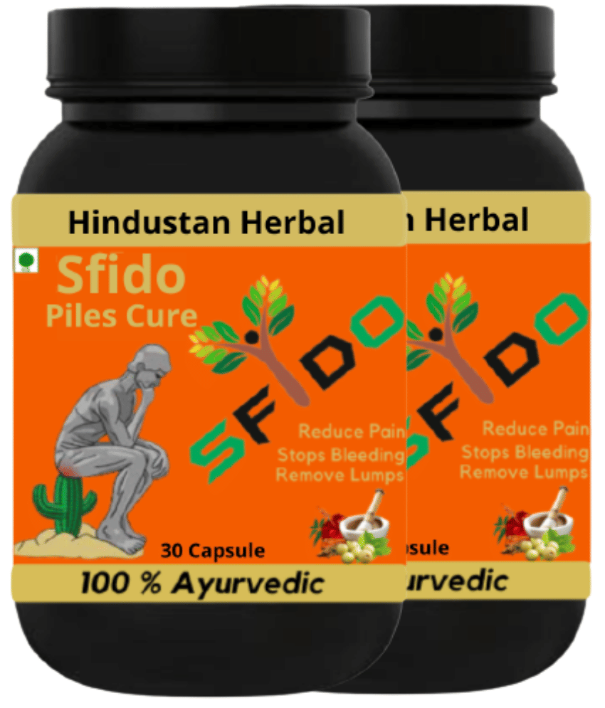 Hindustan Herbal Capsule 60 No.S Pack of 2